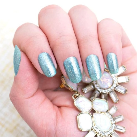 *Retired, HTF* Color Street: Mint to Be | Shimmer Green Spring Pastel Summer - Picture 5 of 11